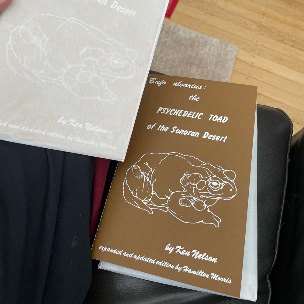 Hamilton Morris DMT / BuFo Alvarius pamphlet.